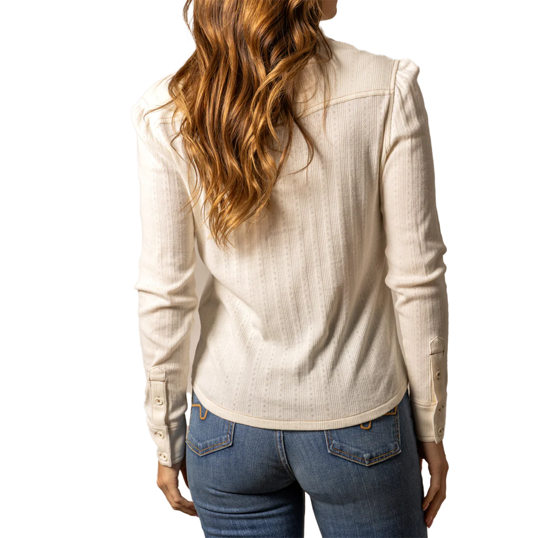 Kimes Ranch Women's Isabel Pointelle Long Sleeve Shirt