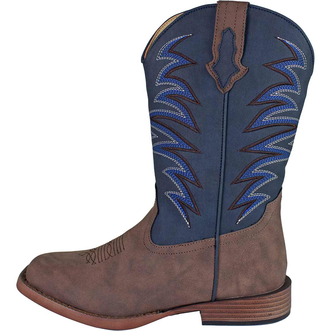 Roper Youth Boys' Blue Shaft Cowboy Boots