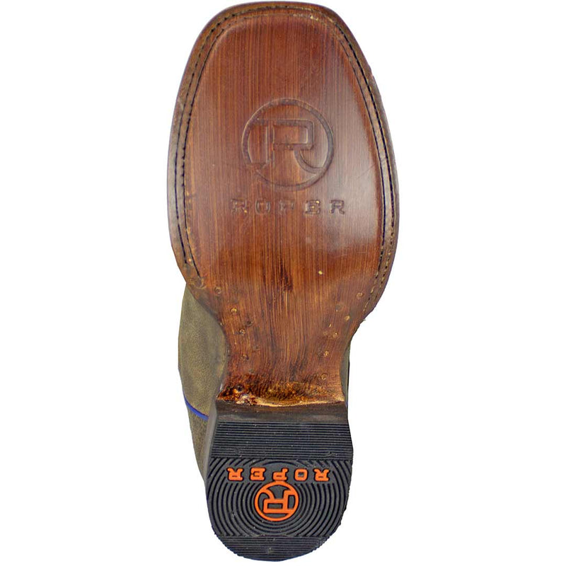 Roper Youth Rust Shaft Cowboy Boots