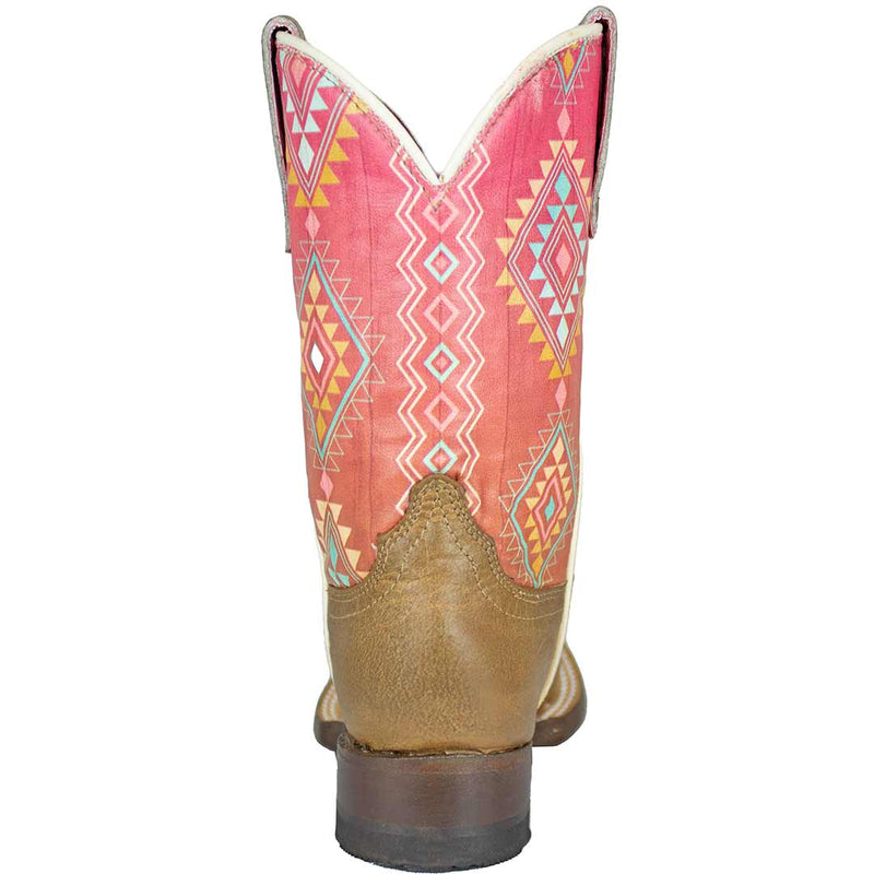 Roper Girls' Aztec Shaft Cowgirl Boots