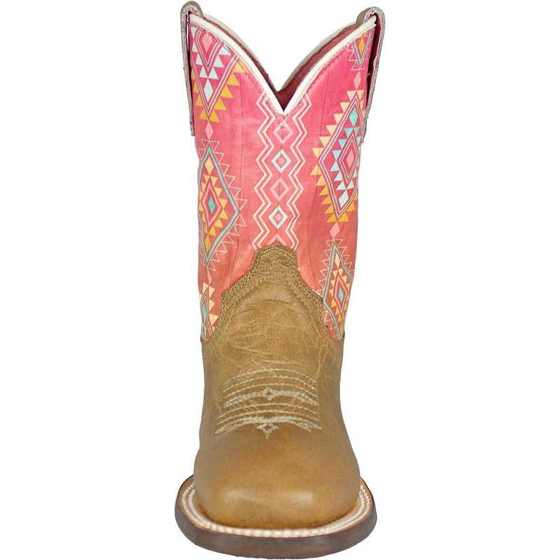 Roper Girls' Aztec Shaft Cowgirl Boots