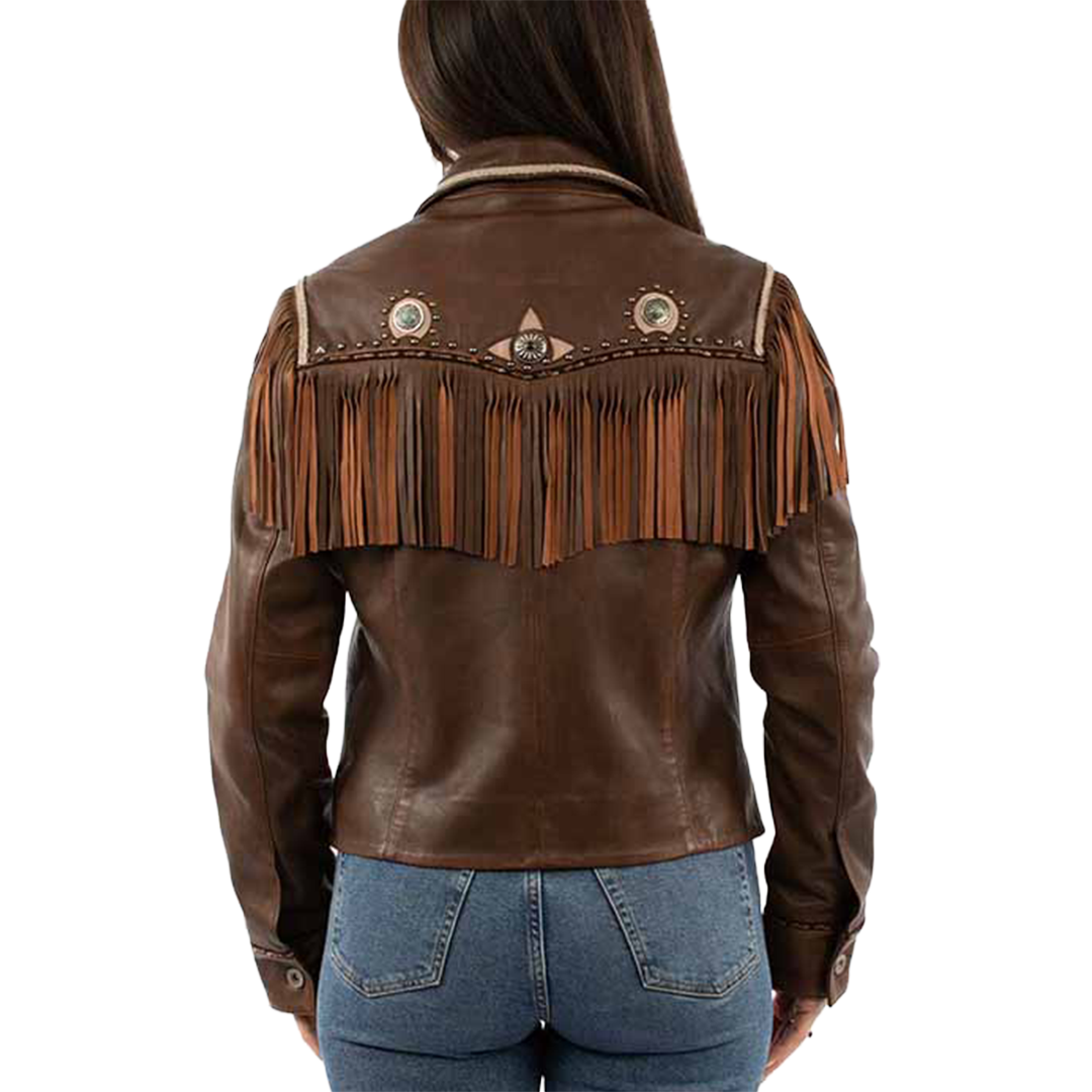 Scully Women's Concho Fringe Jacket