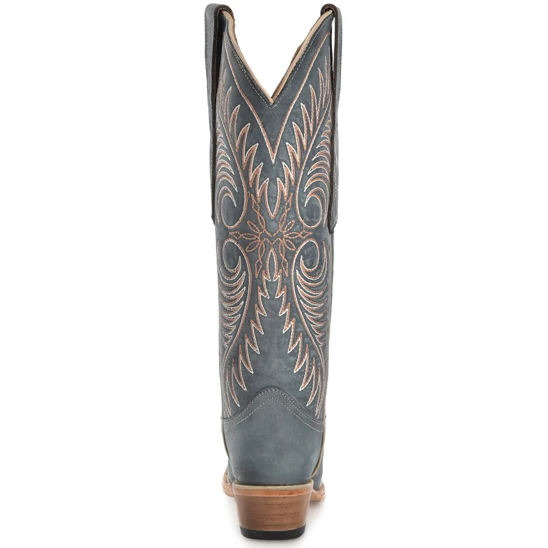 Bottes de cowboy Circle G pour femme brodées effet vieilli
