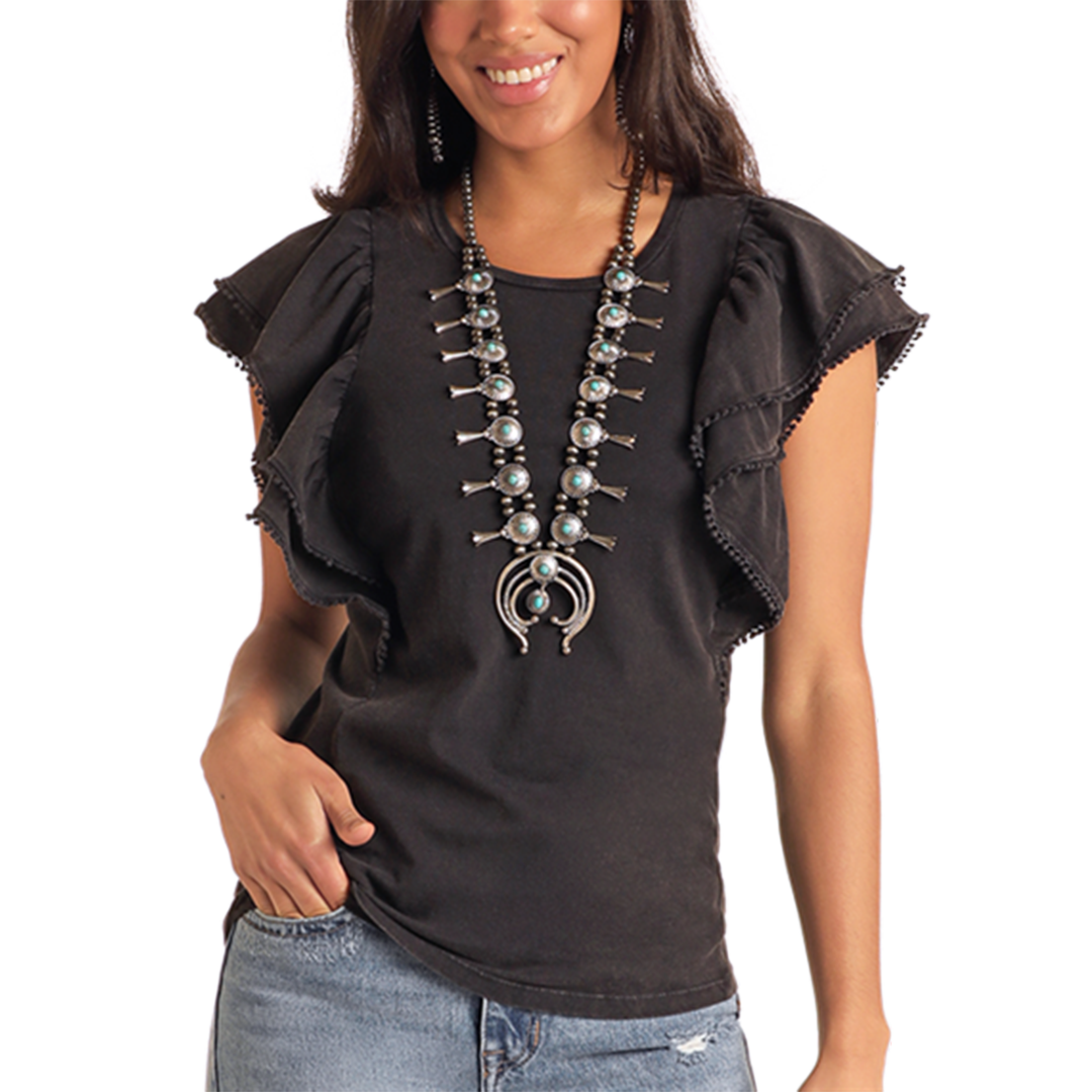 Panhandle Women's Flutter Blouse