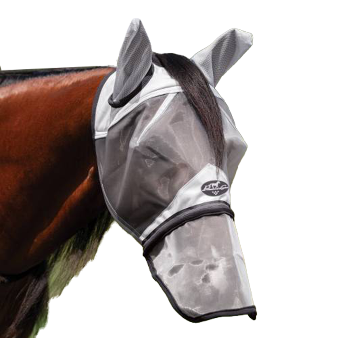 Masque anti-mouches Professional's Choice Pony Comfort Fit à imprimé