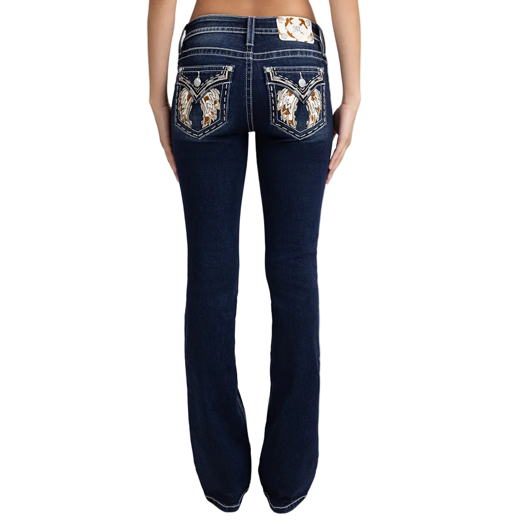 Jean Bootcut Femme Marleigh Wings Miss Me