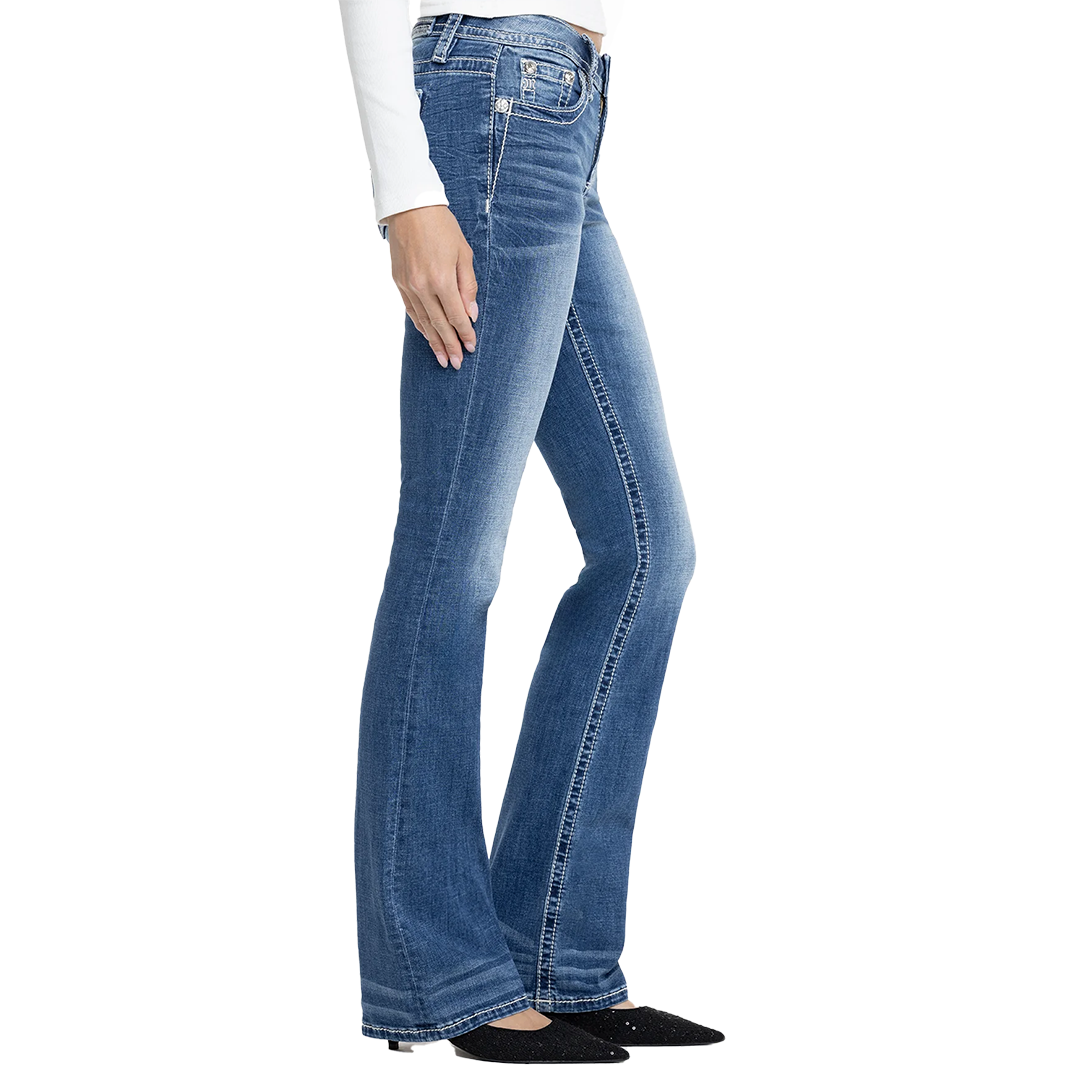 Miss Me Women's Estrella Bootcut Jeans