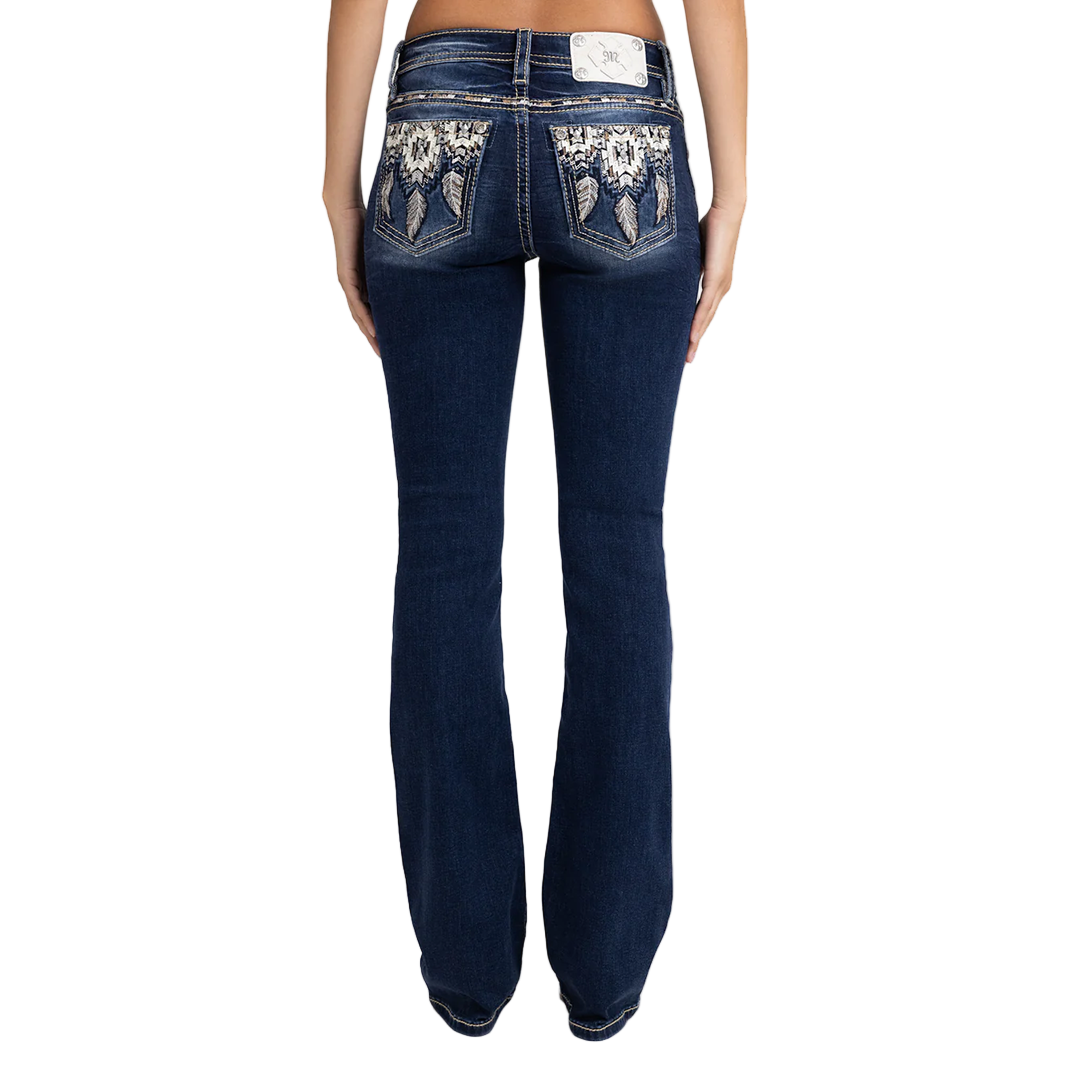 Miss Me Women's Reverie Dreams Bootcut Jeans