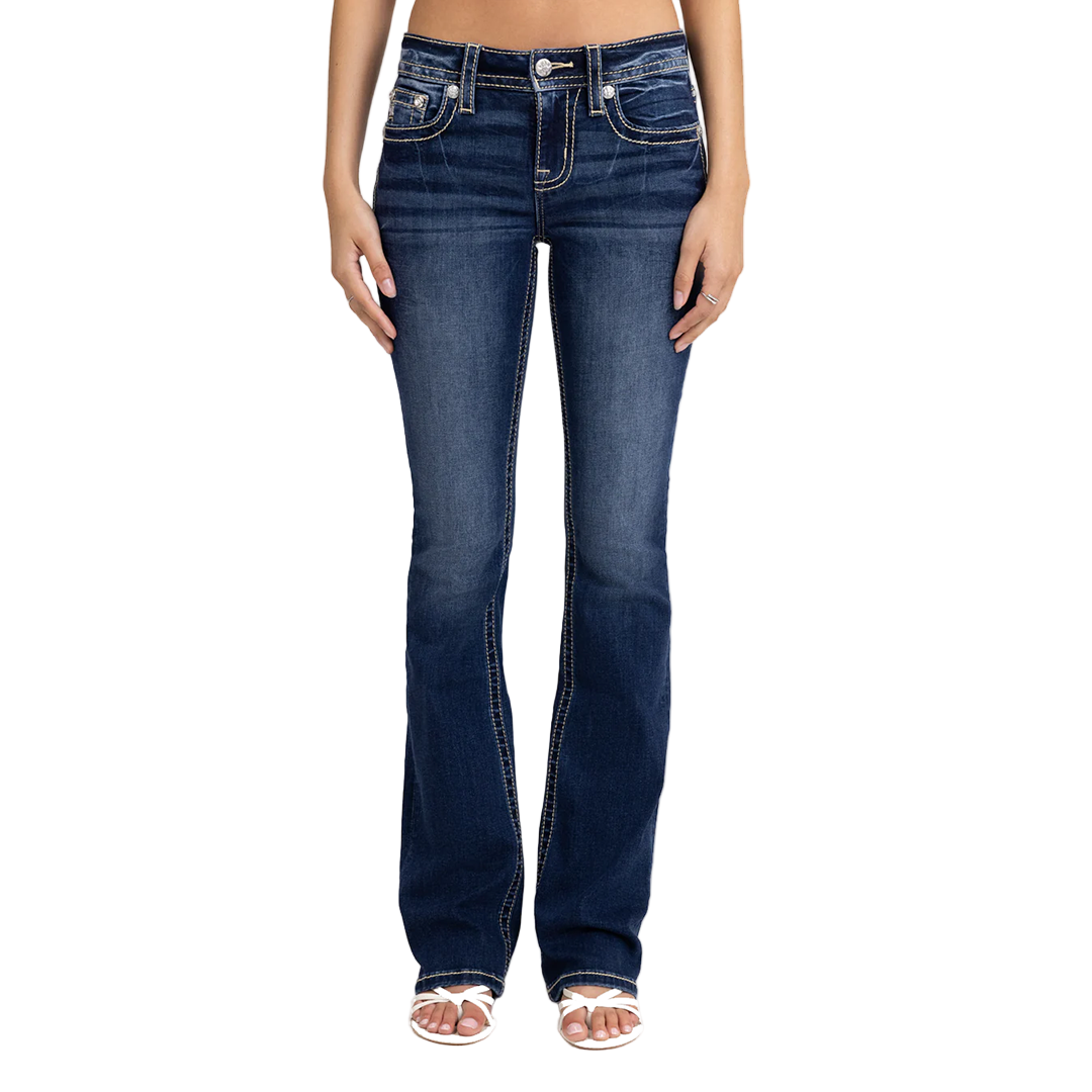 Miss Me Women's Reverie Dreams Bootcut Jeans