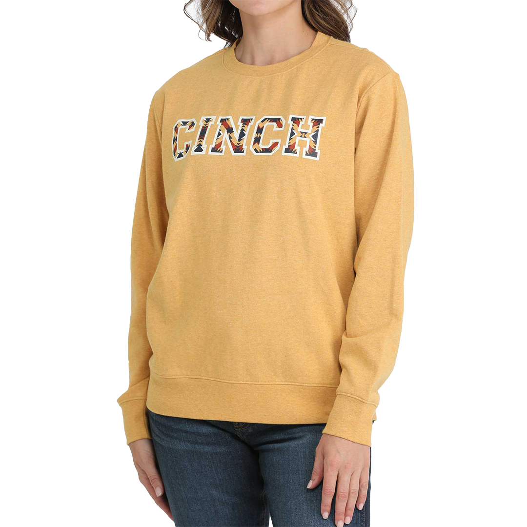 Cinch Women's Aztec Logo Sweatrshirt