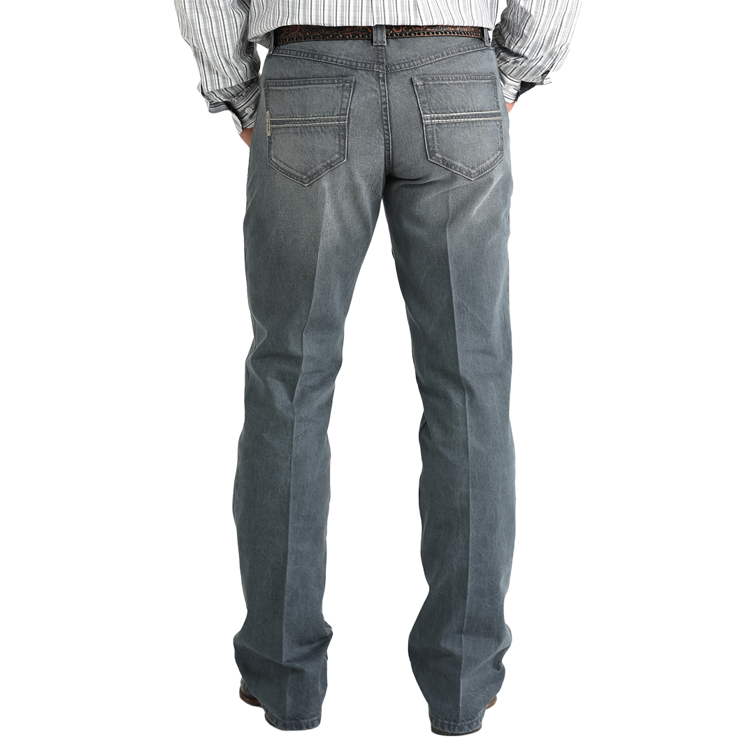 Cinch Men's Carter Grey Relaxed Bootcut Jeans