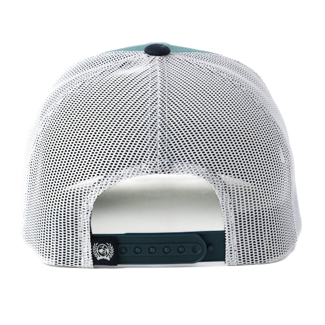 Cinch Unisex Teal Snap Back Cap