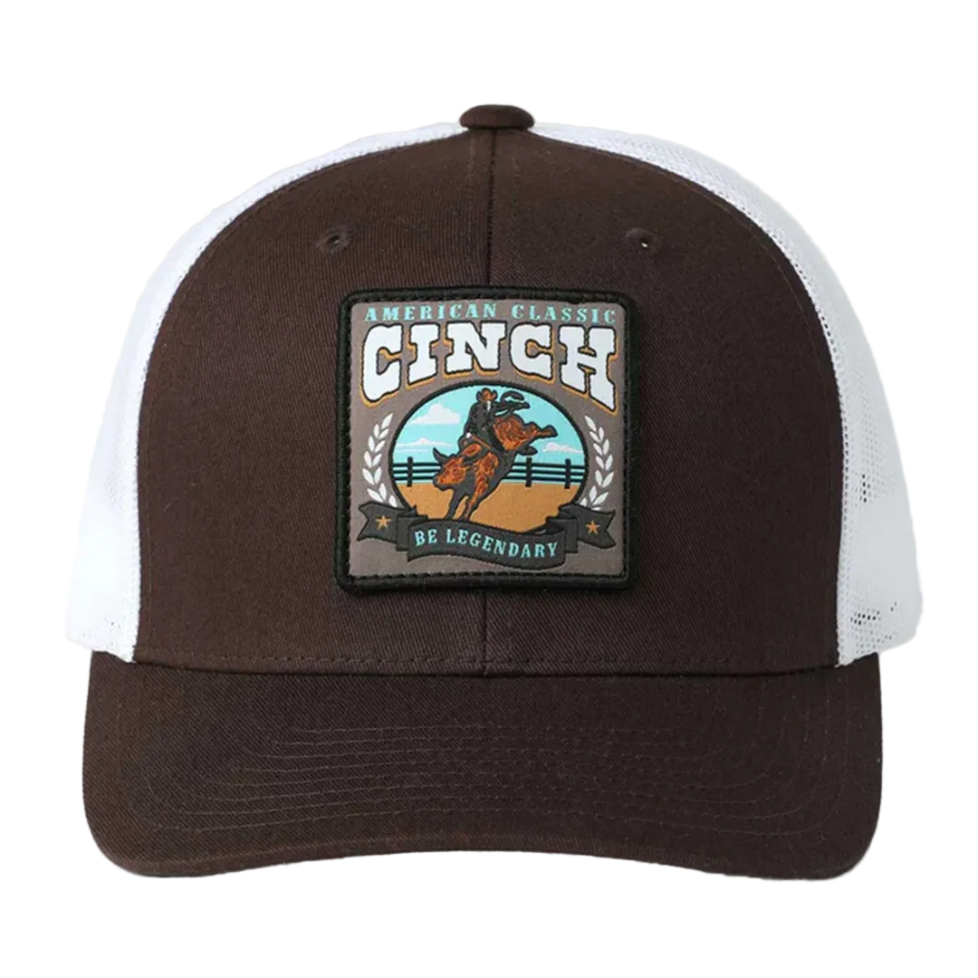 Casquette Trucker Cinch pour homme à profil intermédiaire
