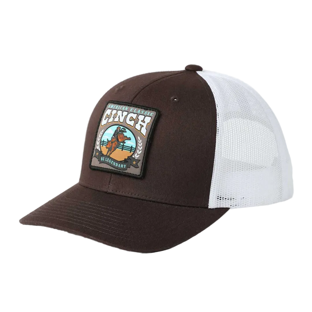 Casquette Trucker Cinch pour homme à profil intermédiaire