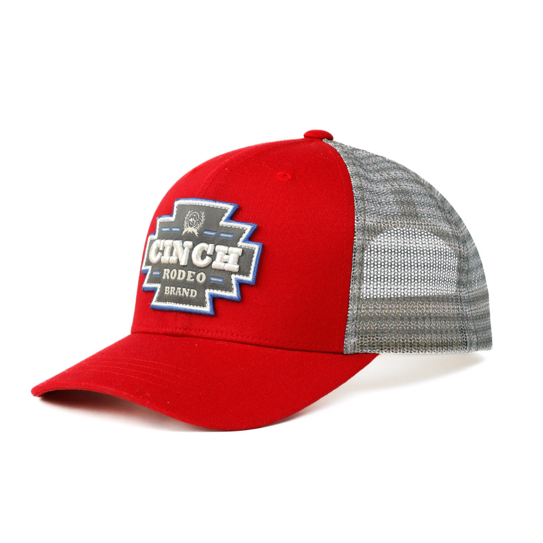 Casquette Cinch homme réglable rouge