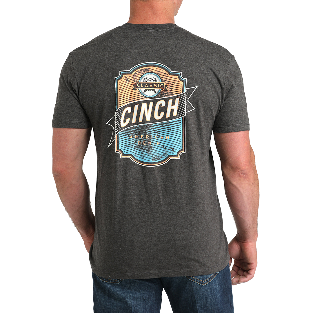 T-shirt à logo Scroll Cinch pour homme