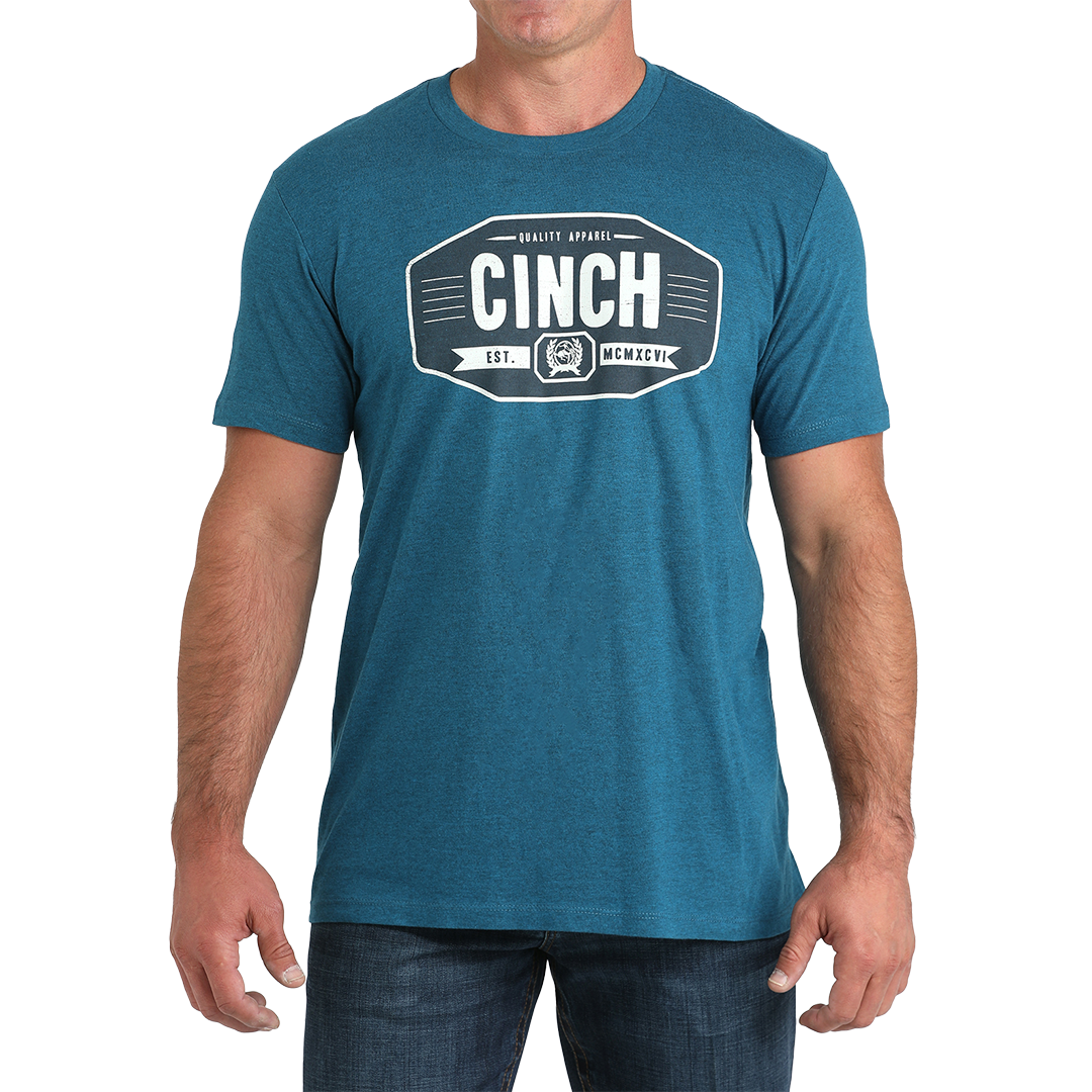 T-shirt Cinch pour homme avec logo hexagonal