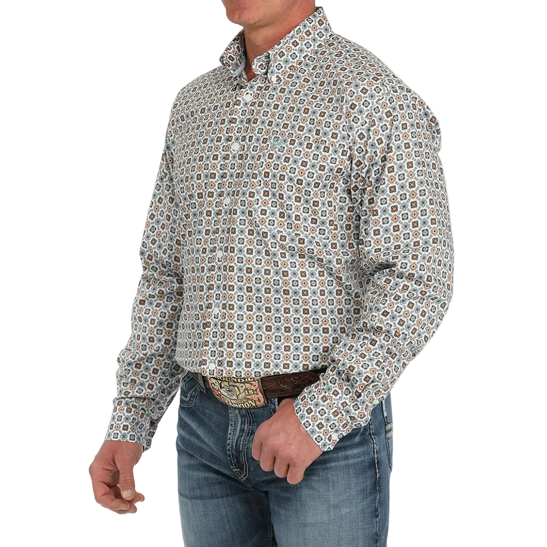 Cinch Men's Print Classic Fit Long Sleeve Button Shirt