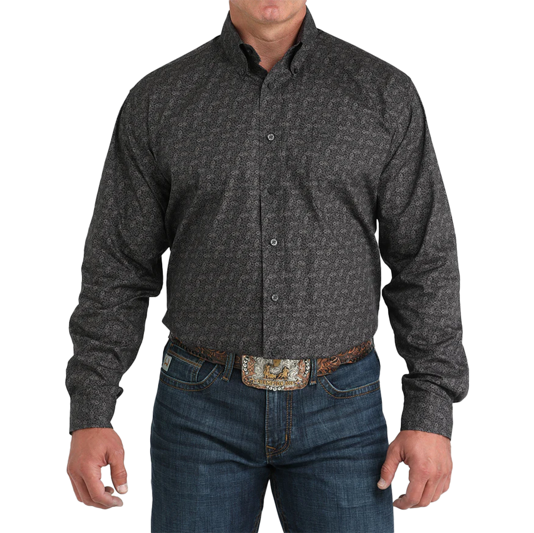 Cinch Men's Long Sleeve Button-Down Shirt