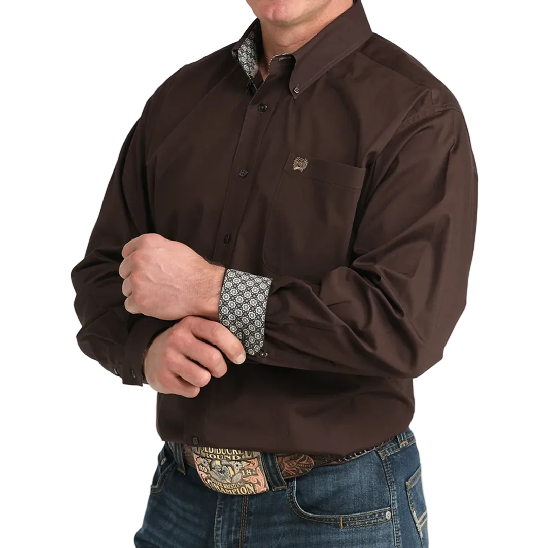 Cinch Men's Western Long Sleeve Button Shirt