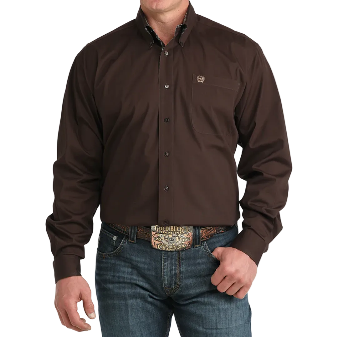 Cinch Men's Western Long Sleeve Button Shirt