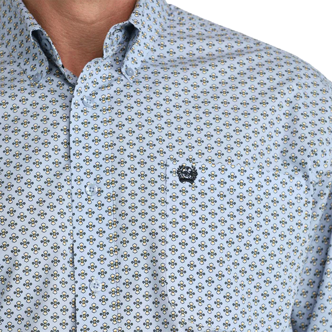 Cinch Men's Print Classic Fit Long Sleeve Button Shirt