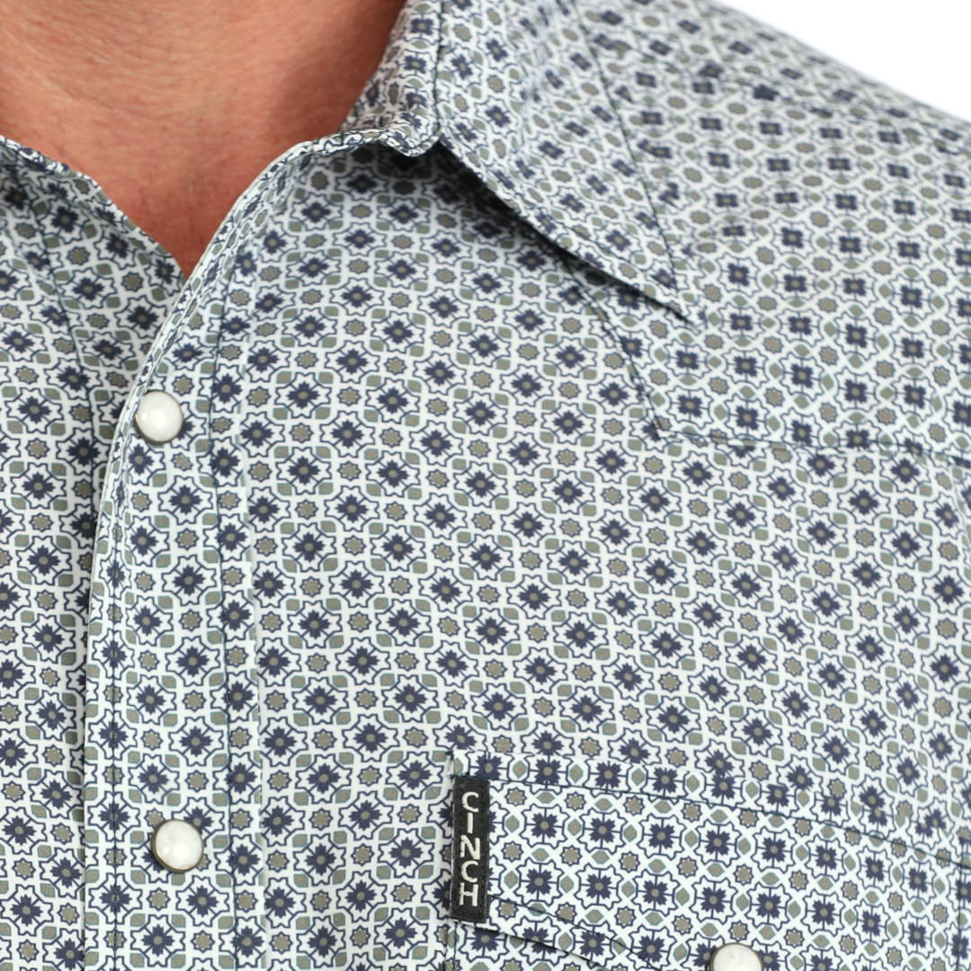 Cinch Men's Arenaflex Western Long Sleeve Snap Shirt