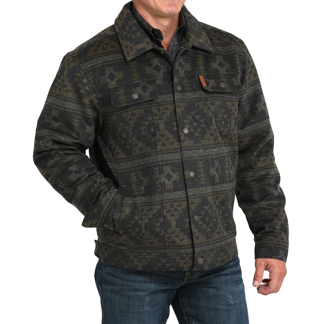 Blouson trucker Aztec Cinch pour homme