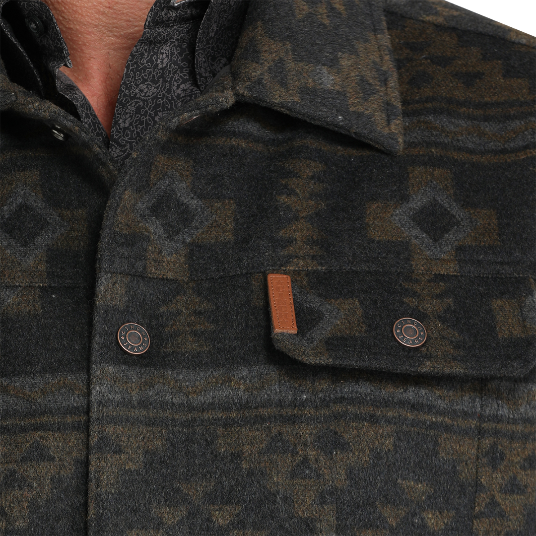 Blouson trucker Aztec Cinch pour homme