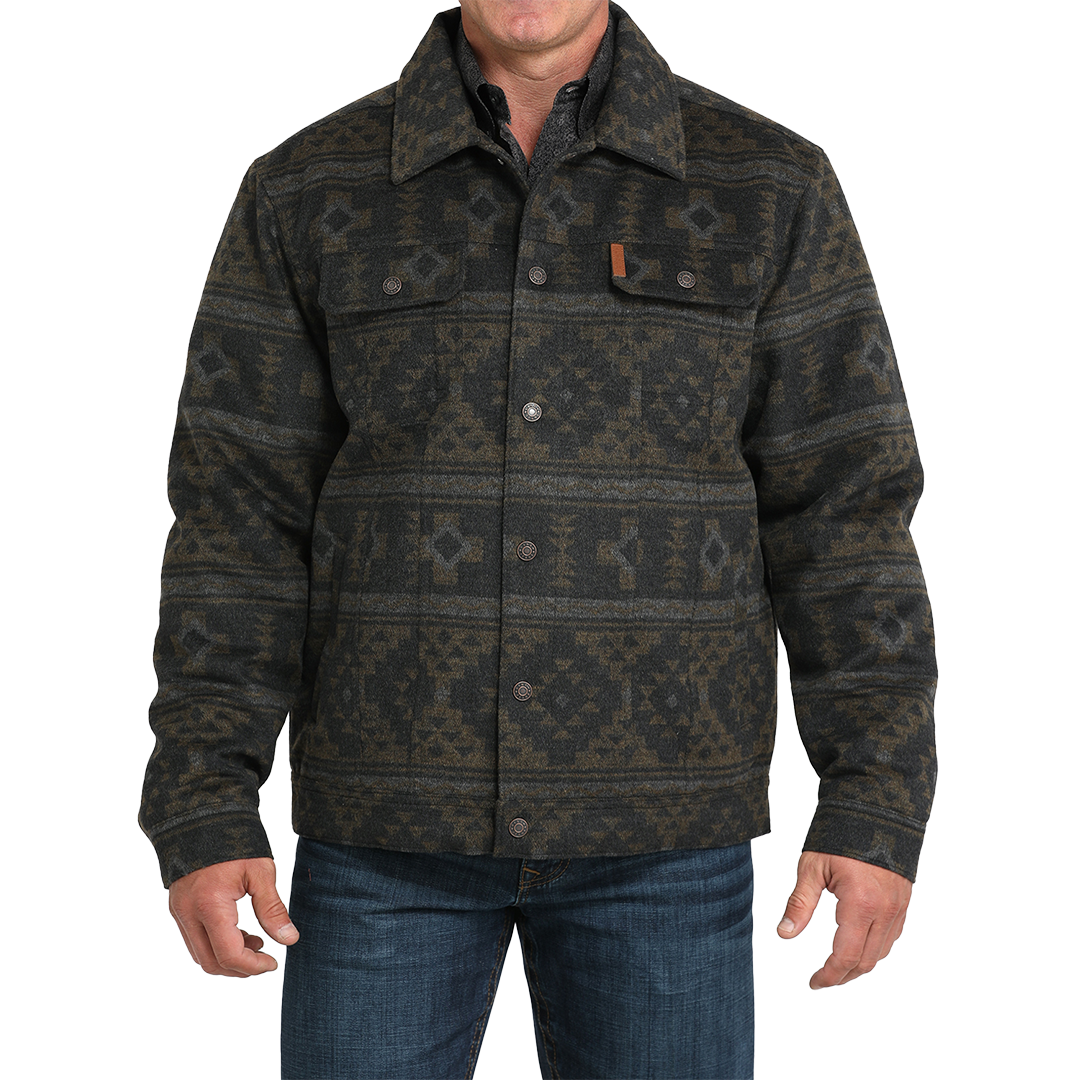 Blouson trucker Aztec Cinch pour homme
