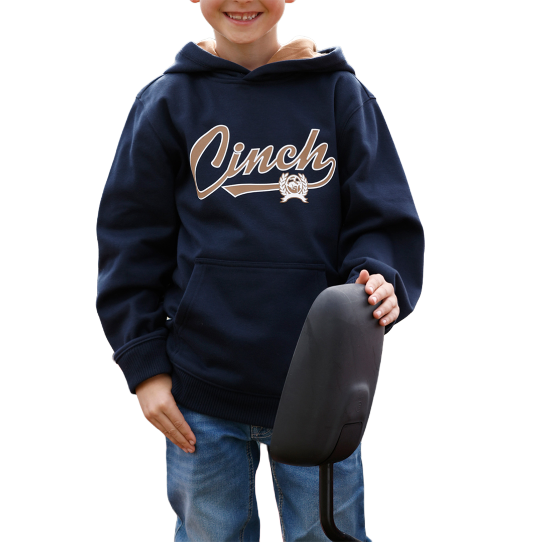 Cinch Boy's Logo Pullover Hoodie