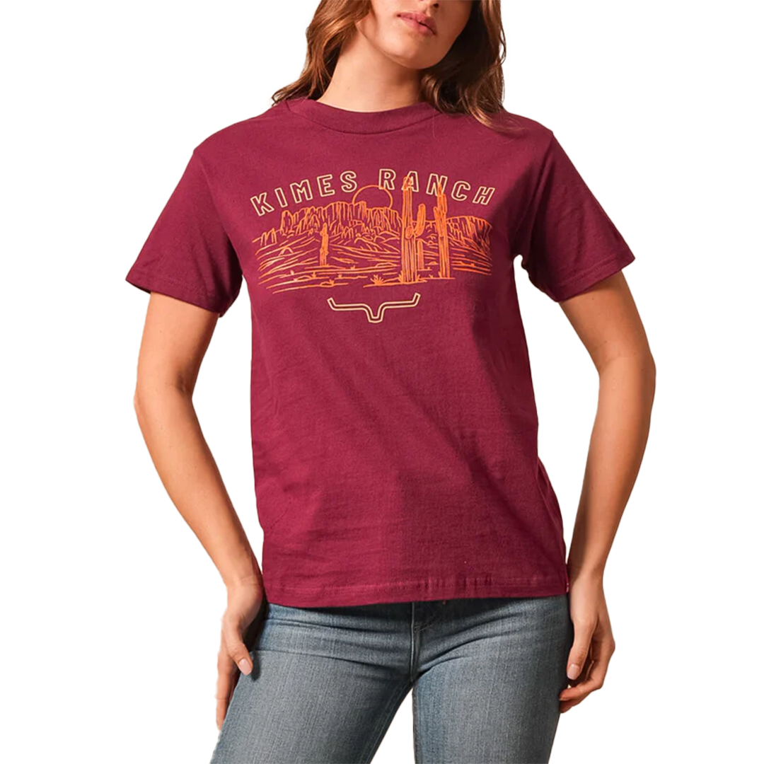 Kimes Ranch Women's Mountain Badge T-Shirt