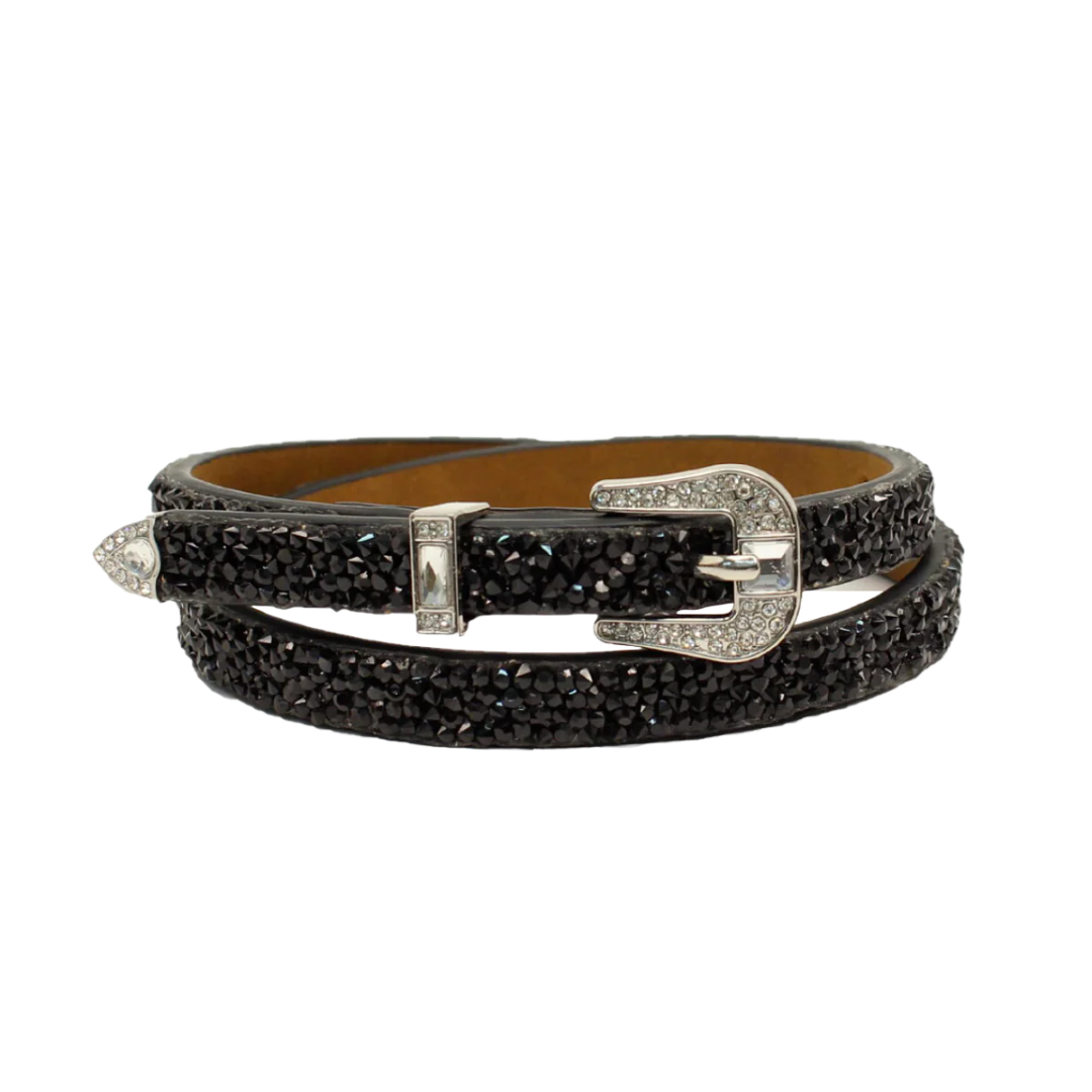 Bandeau de chapeau en cristal 3D