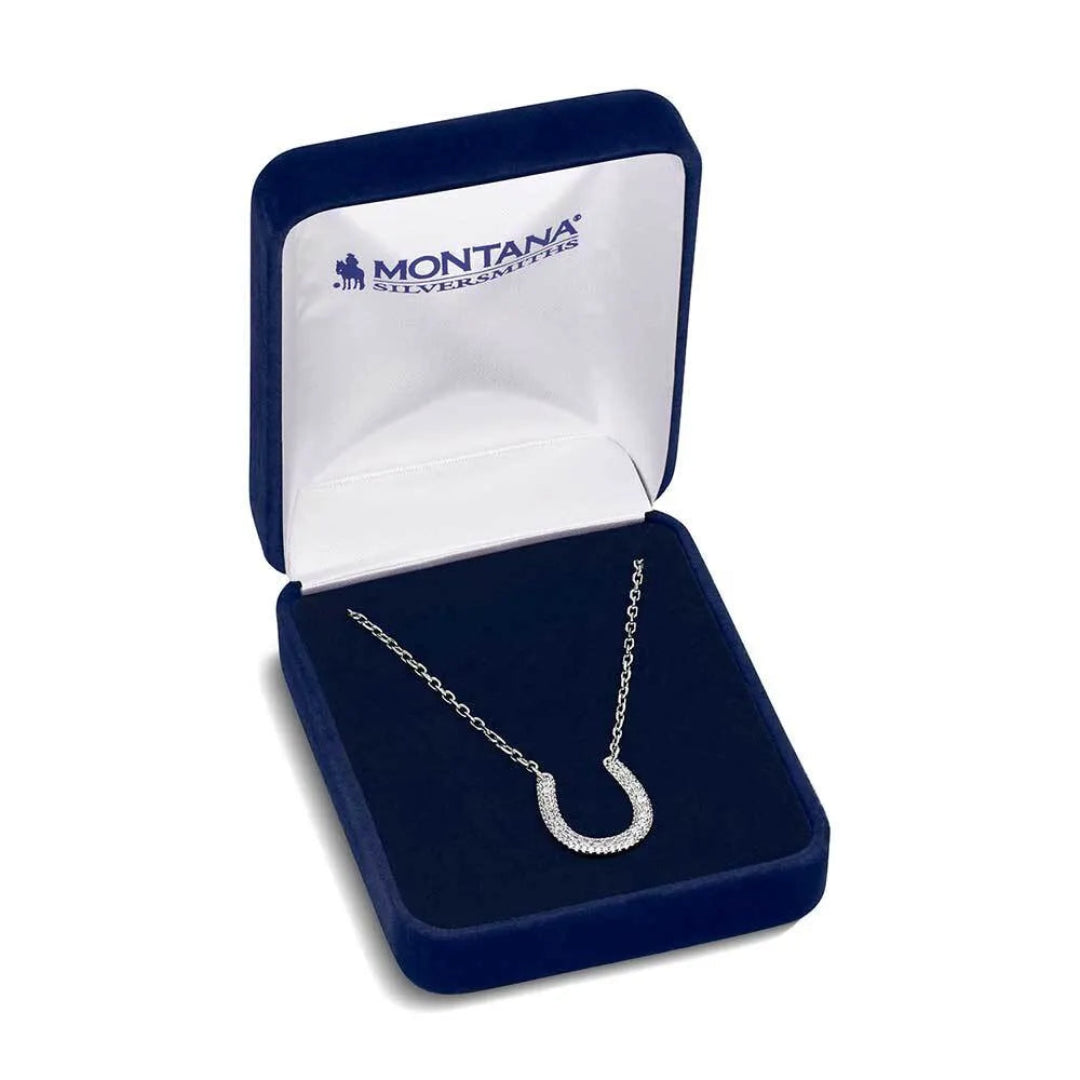 Collier de Montana Silversmiths pour femme en cristal Frosted Luck