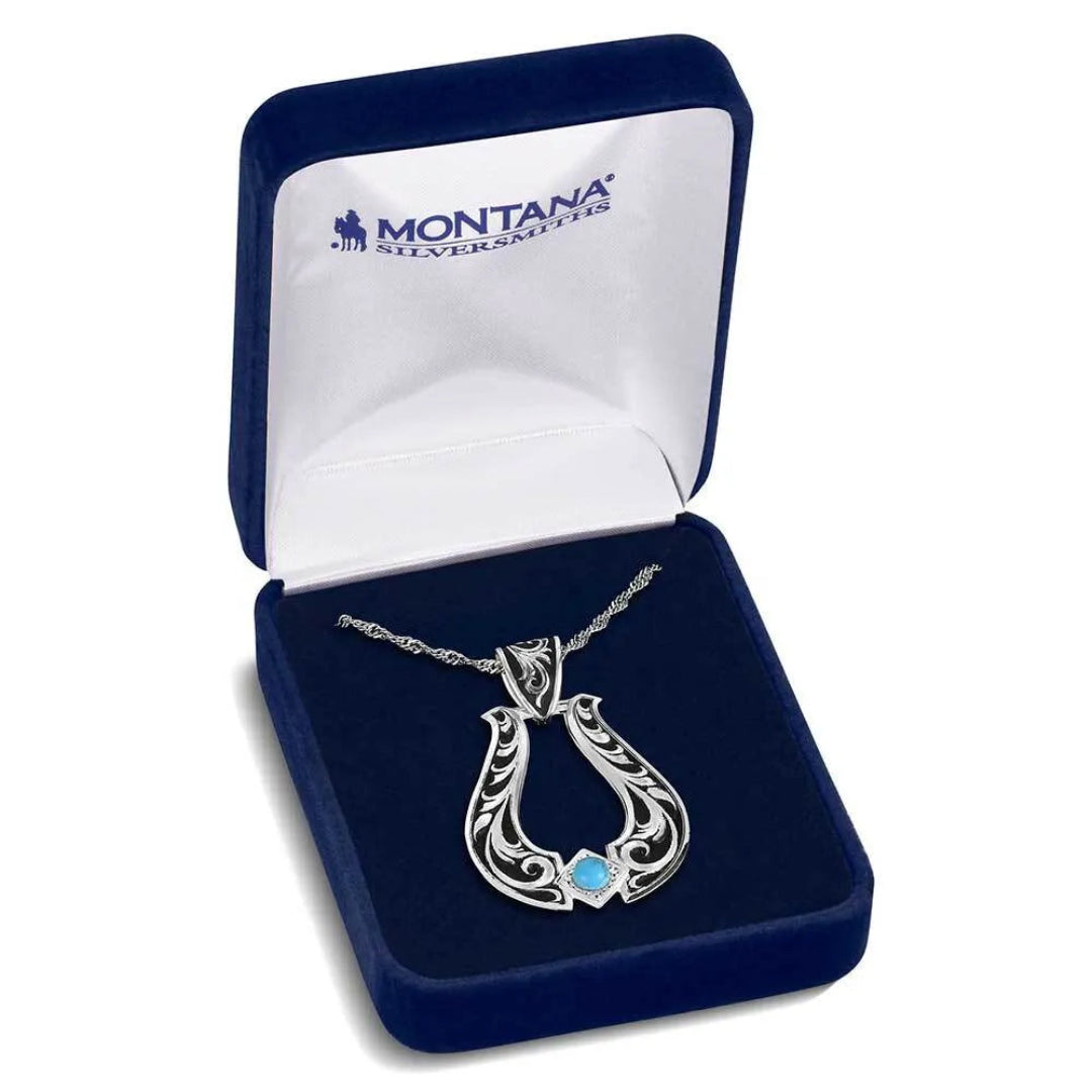 Collier Sentier Turquoise Callie pour femme de Montana Silversmiths
