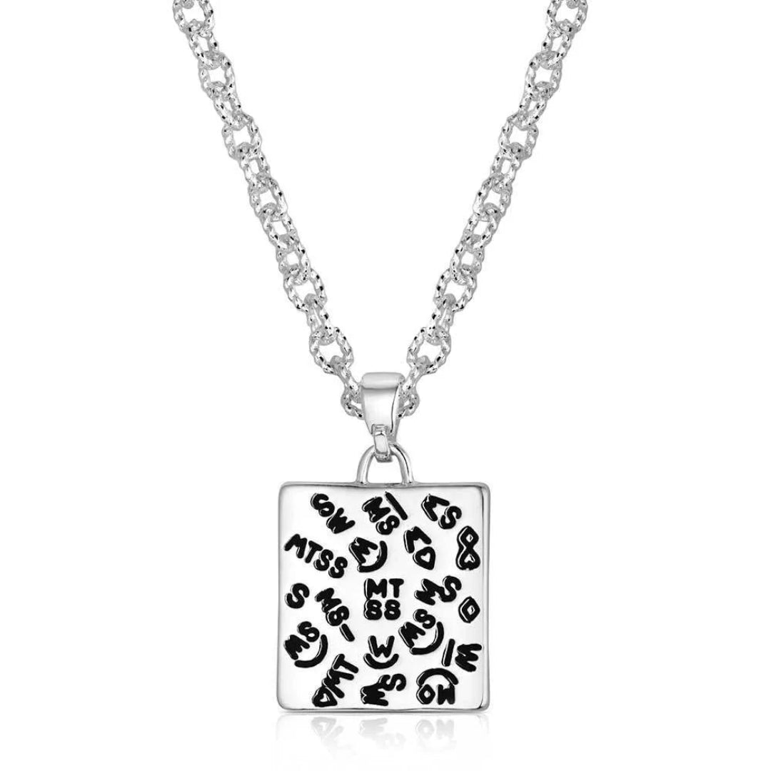 Montana Silversmiths Women's Ranch House Floral Necklace