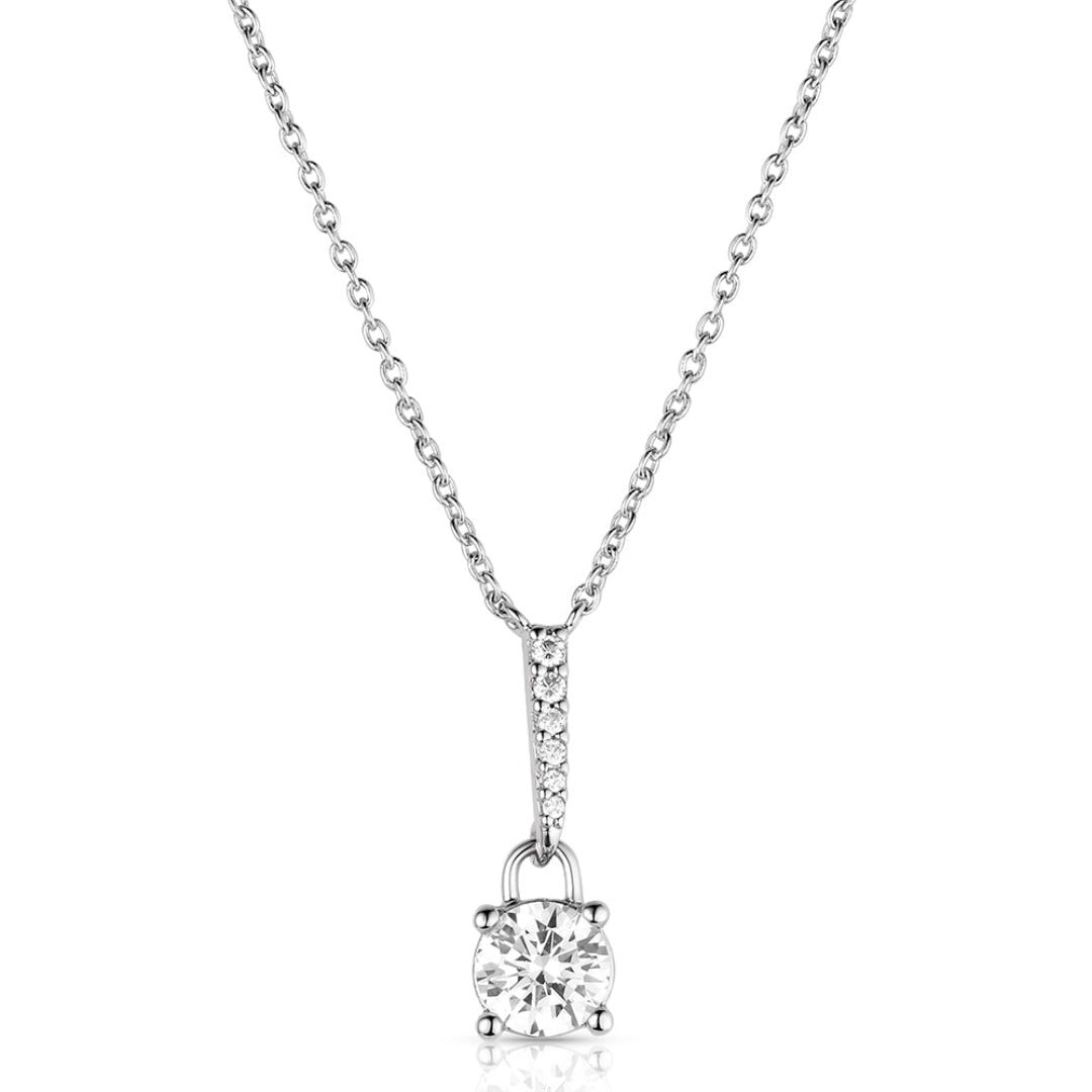 Montana Silversmiths Women's Everyday Romance Crystal Necklace