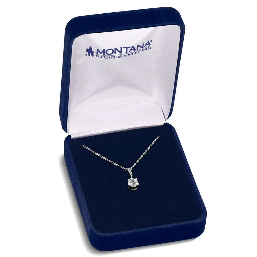 Montana Silversmiths Women's Everyday Romance Crystal Necklace