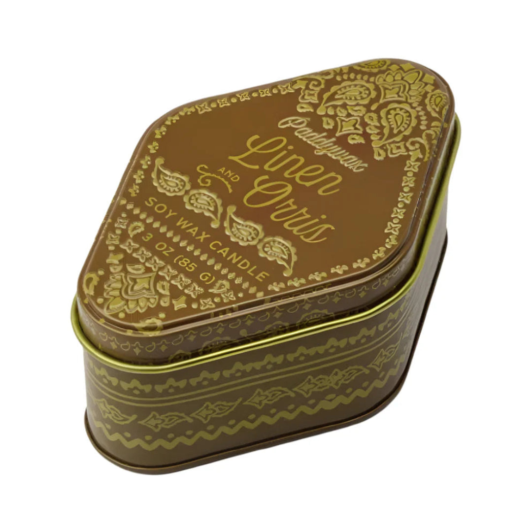 Bougie en cire de soja Lin et Iris Paddywax