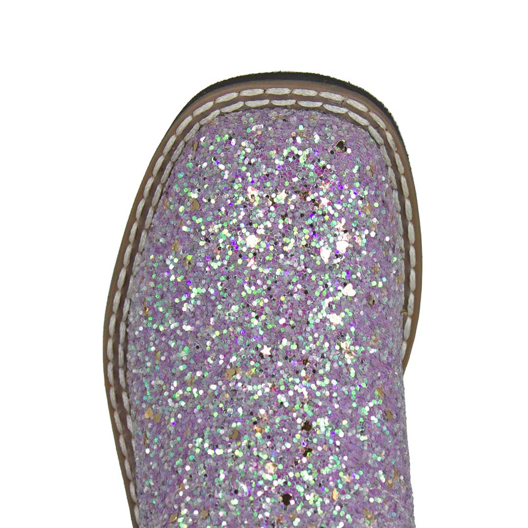 Bottes de cow-girl Old West Girls' Glitter Vamp