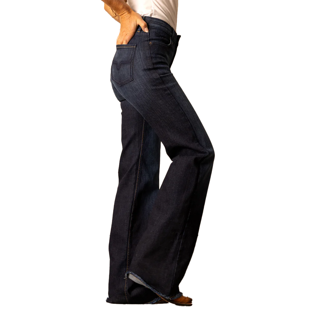 Kimes Ranch Olivia Dark Wash Wide Leg Jeans