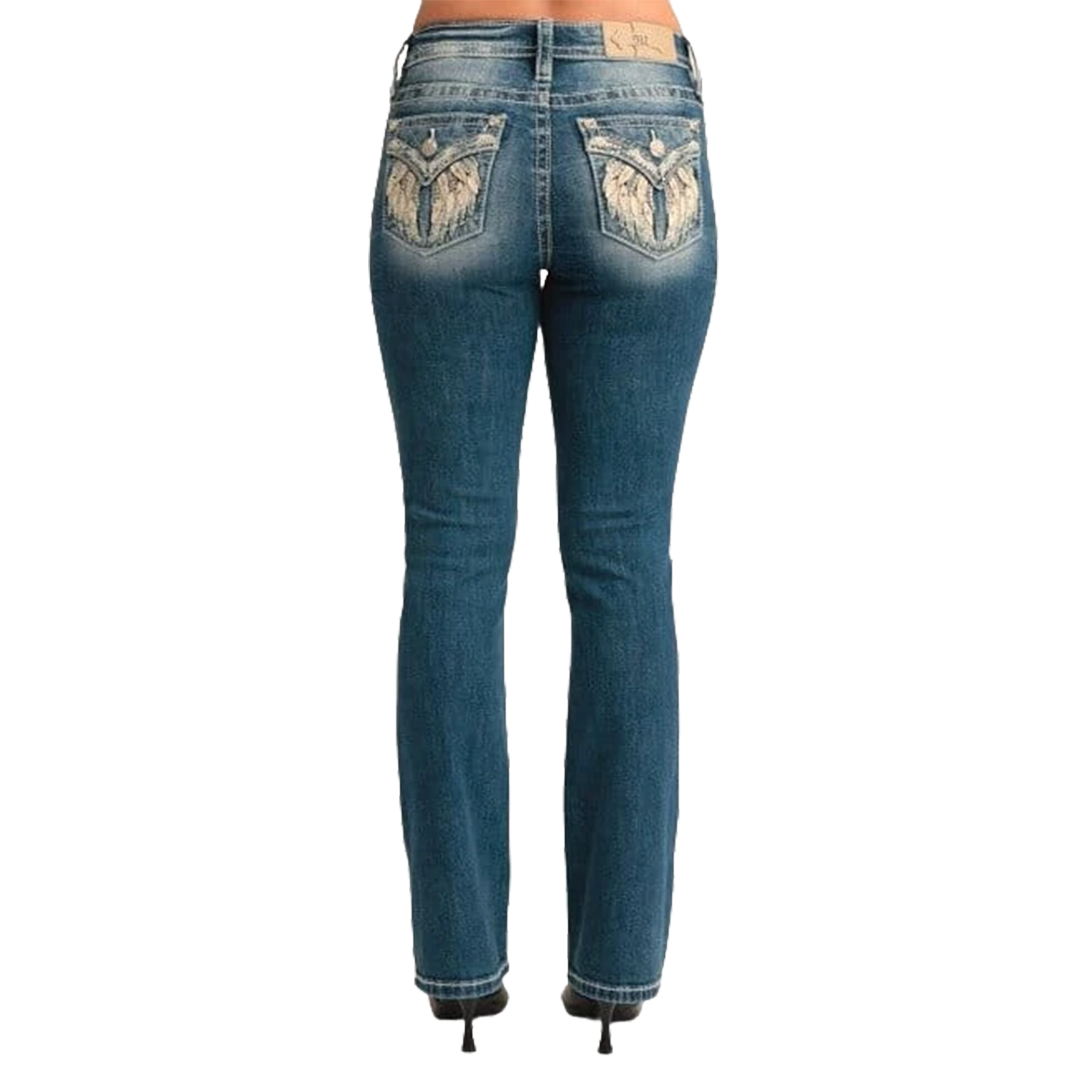 Jean Bootcut Femme Marleigh Wings Miss Me