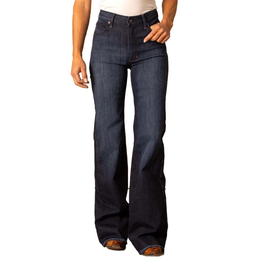 Kimes Ranch Olivia Dark Wash Wide Leg Jeans