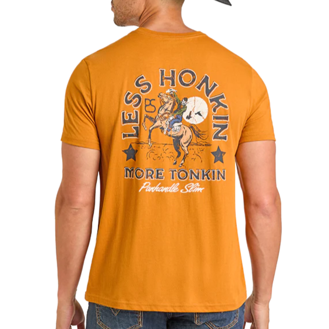 Panhandle Slim Unisex Less Honkin Graphic T-Shirt