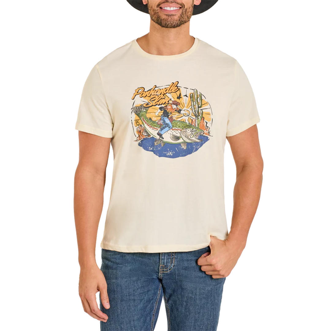 Panhandle Slim Unisex Vintage Fish Graphic T-Shirt