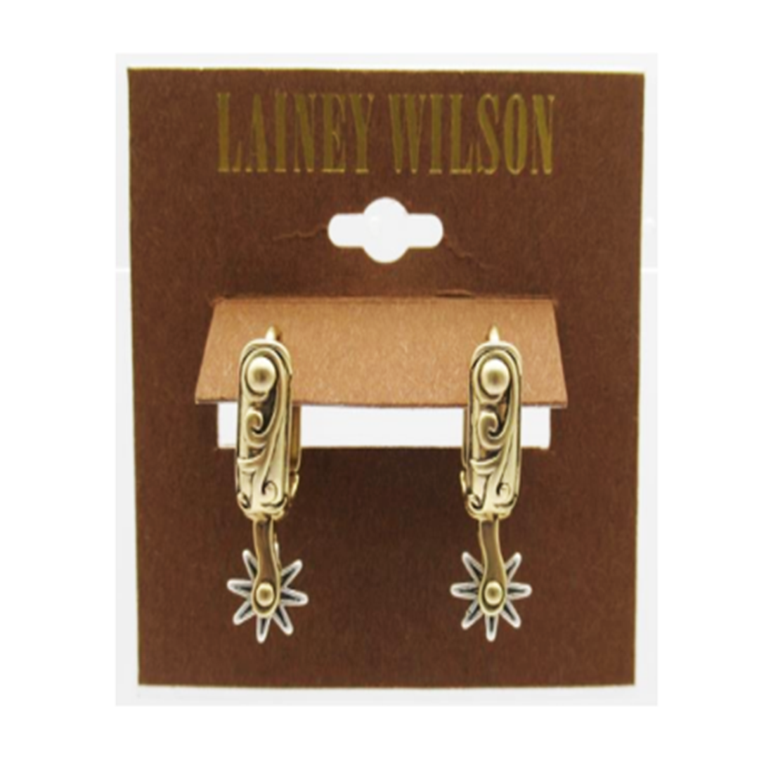 Lainey Wilson Hoop With Spur Earrings
