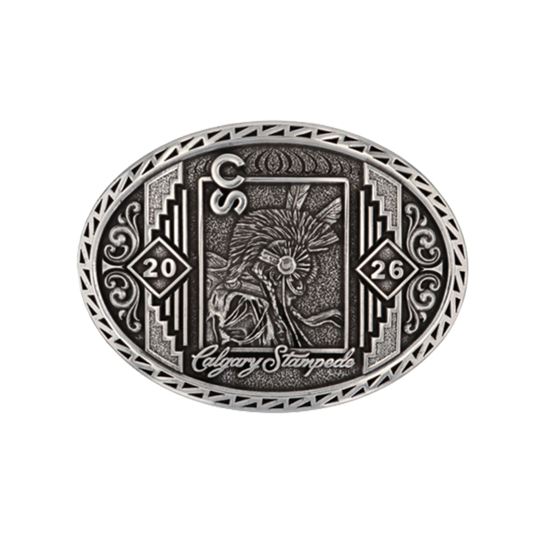 Calgary Stampede 2026 Logo No Numbered Poster Buckle