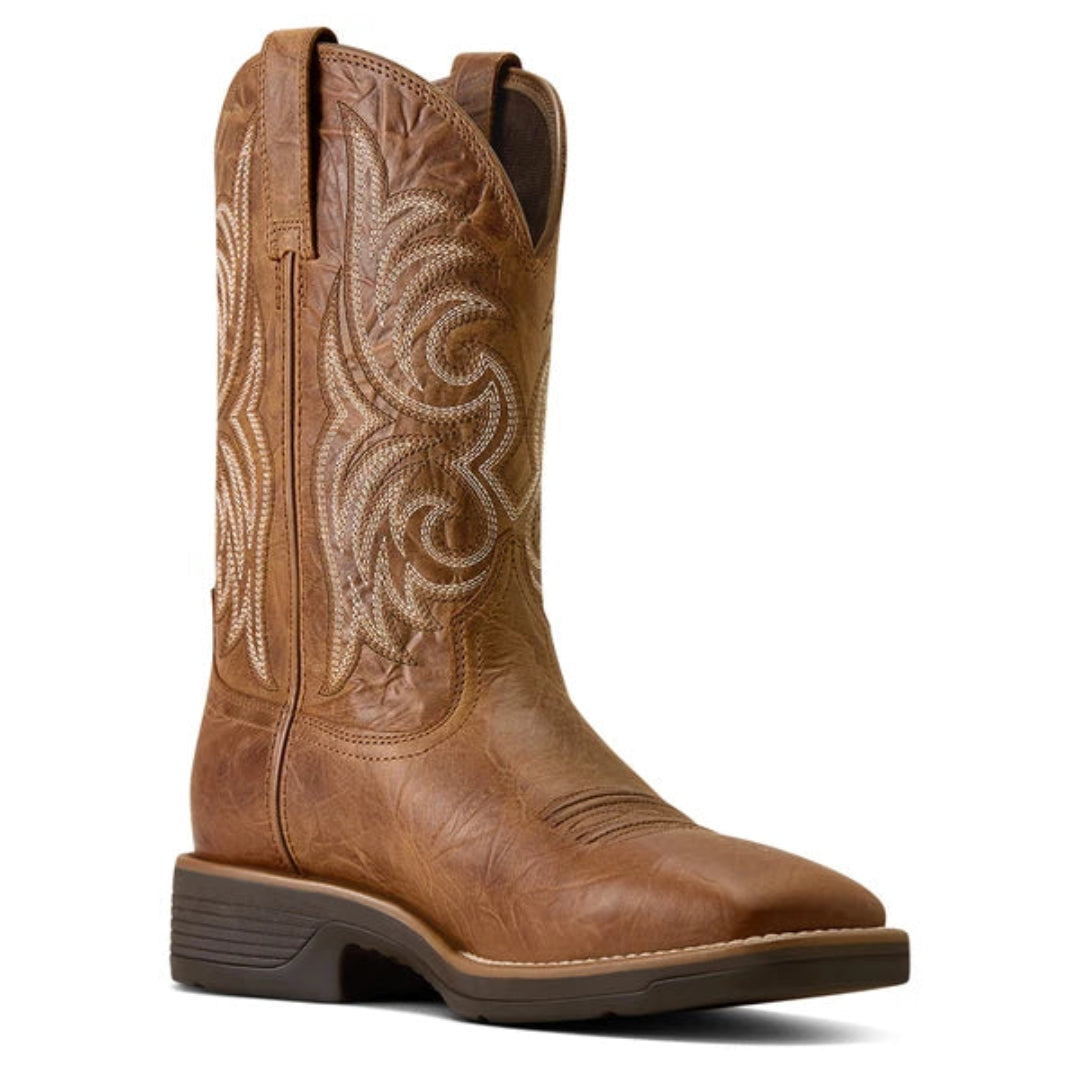 Bottes de cowboy Ariat Sport Outfitter à bout carré large pour homme