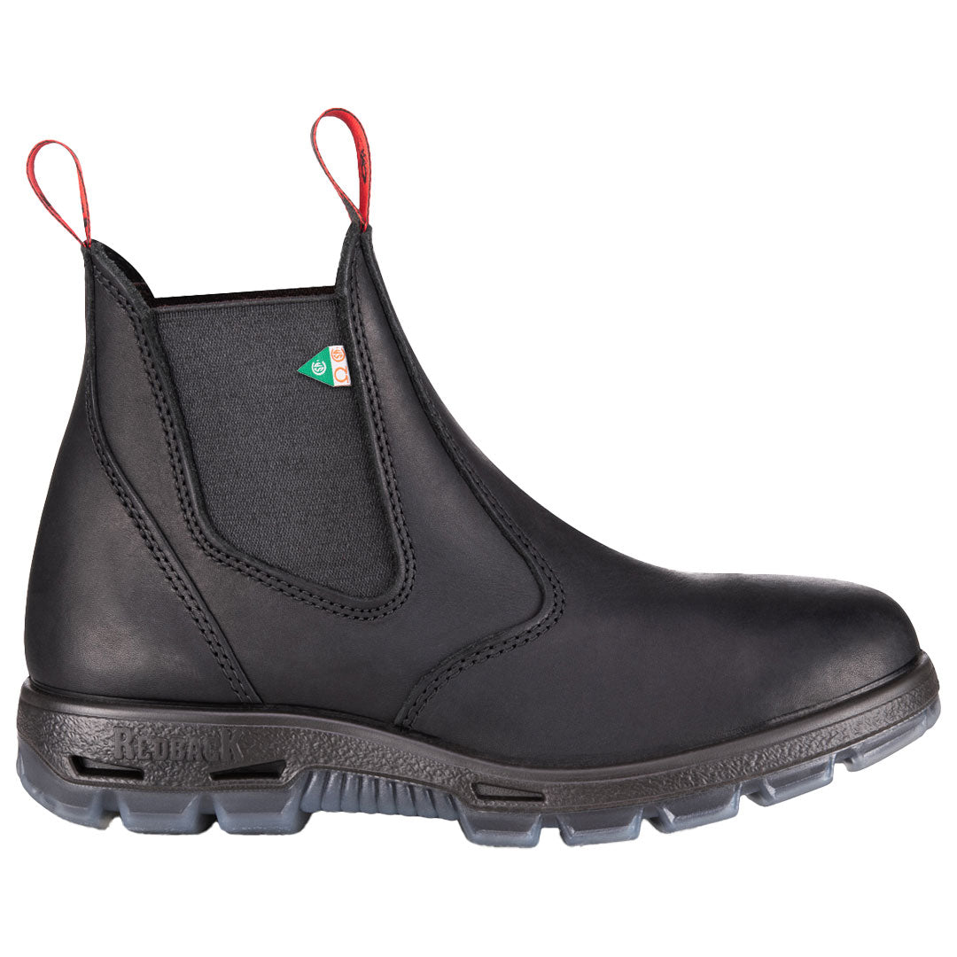 Redback Men's Bobcat Slip-On Steel Toe Work Boot