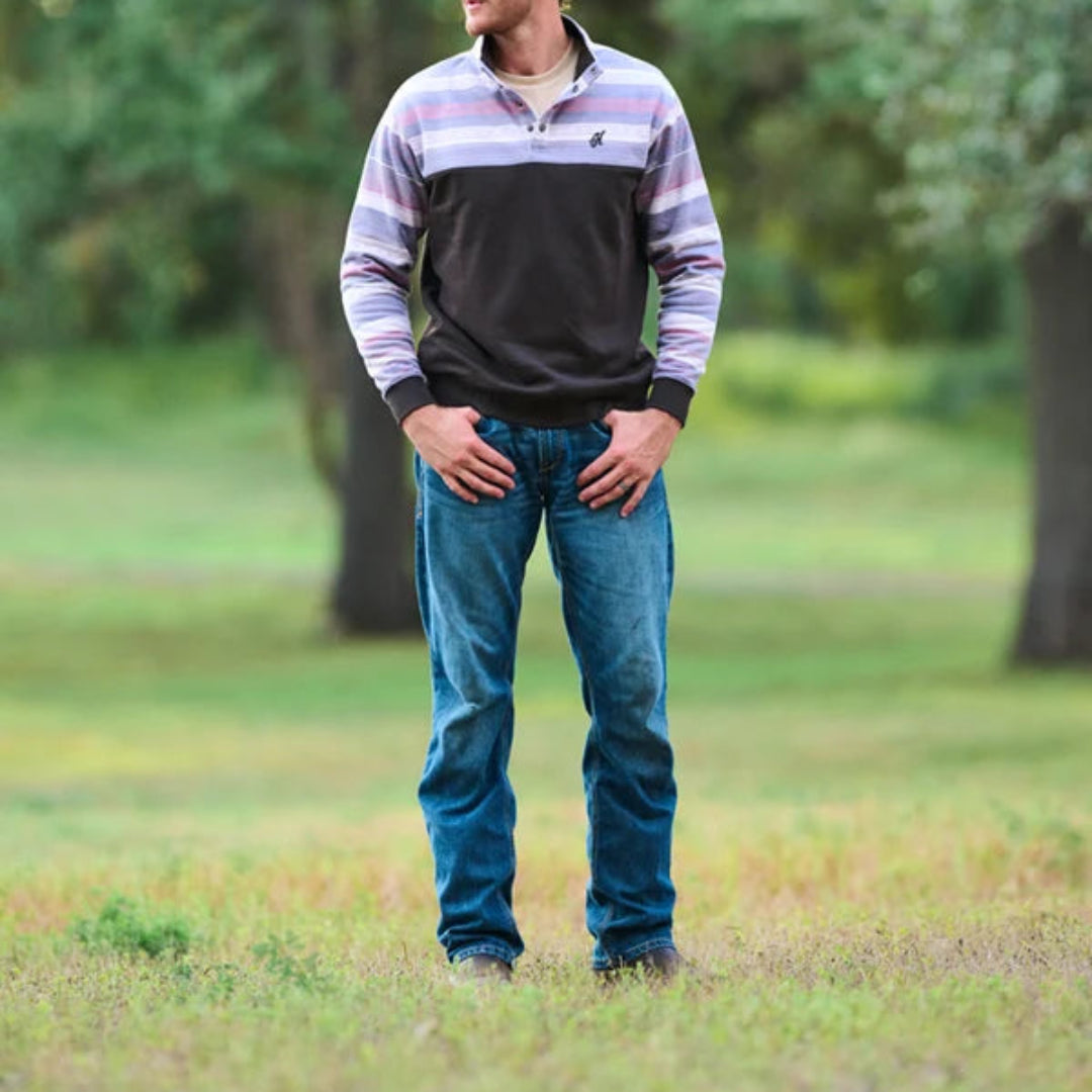 Hooey Brands Sweat à capuche Canyon Aztec pour homme